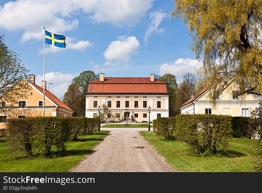 Mansion In Sweden.