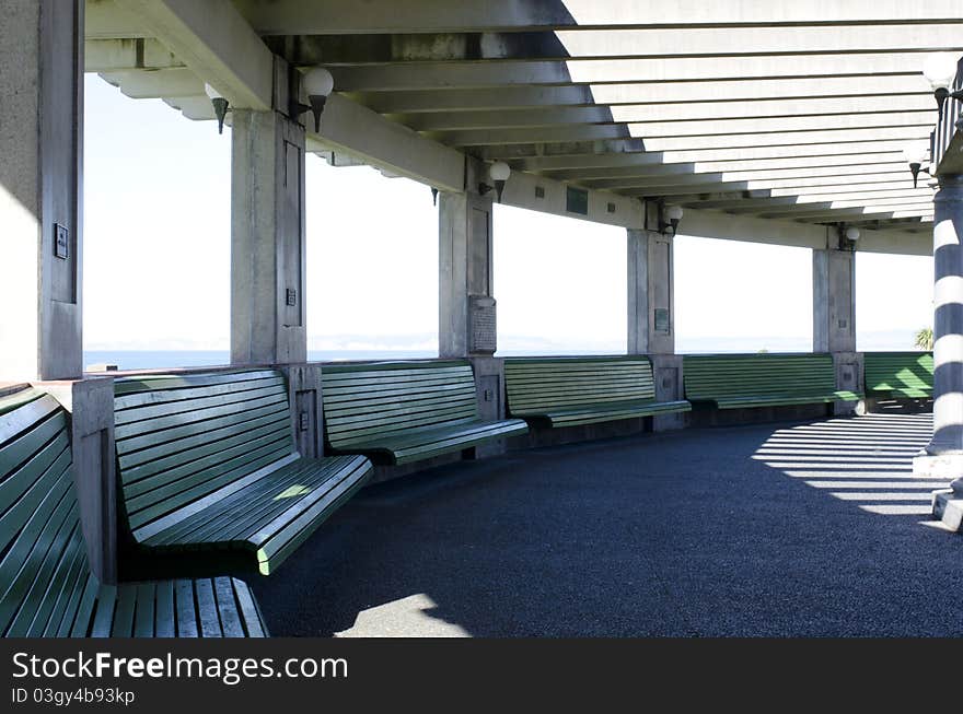 Veronica sunbay and walkway, Napier