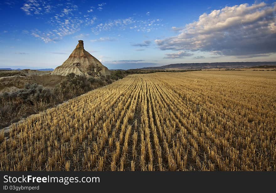 Hill in the desert