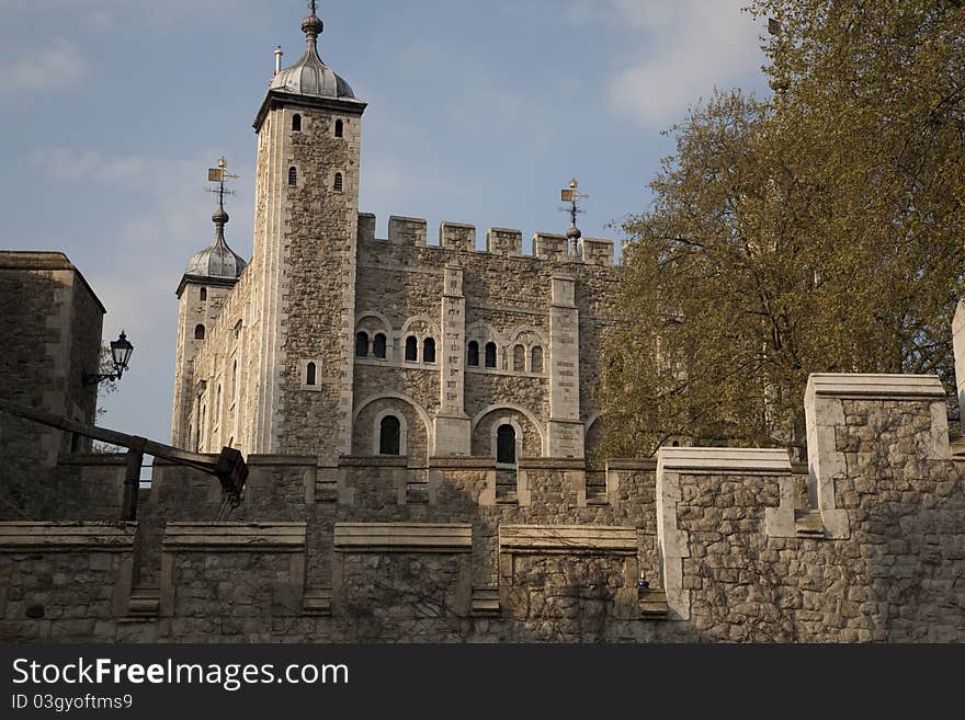 Tower of London, in London, England, UK