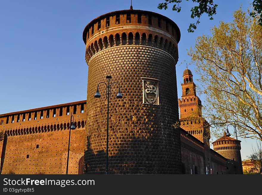 Milano Il Castello Sforzesco