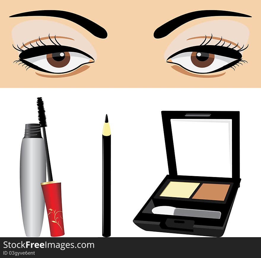 Decorative Cosmetic For Eyes