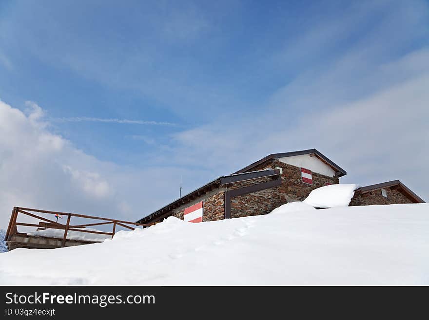 Bozzi mountain dew at 2478 meters on the sea-level. Brixia province, Lombardy region, Italy