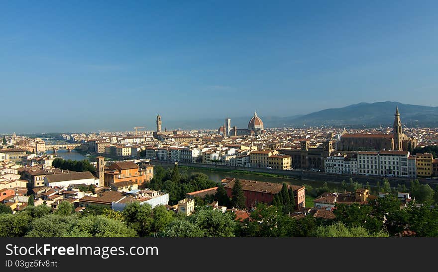 Florence cityscape, Italy