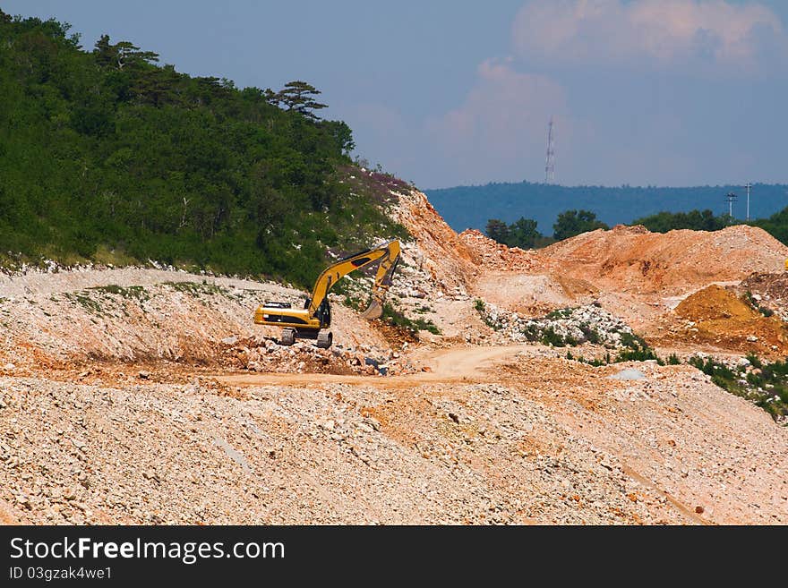 Constructing The New Road