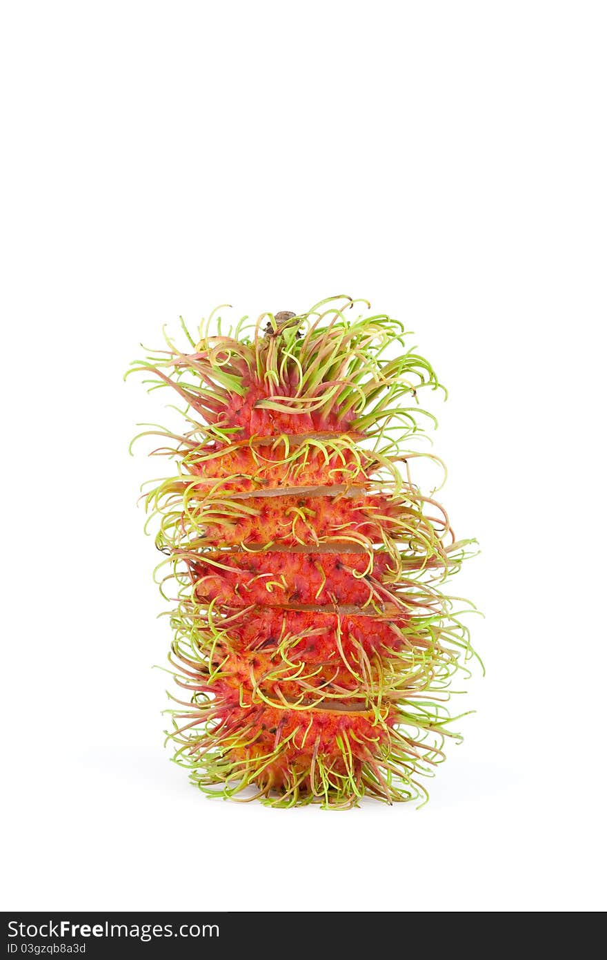 Stack Of Rambutan