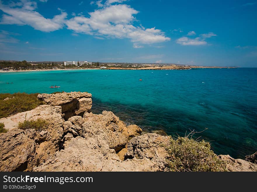 Sea view in Cyprus