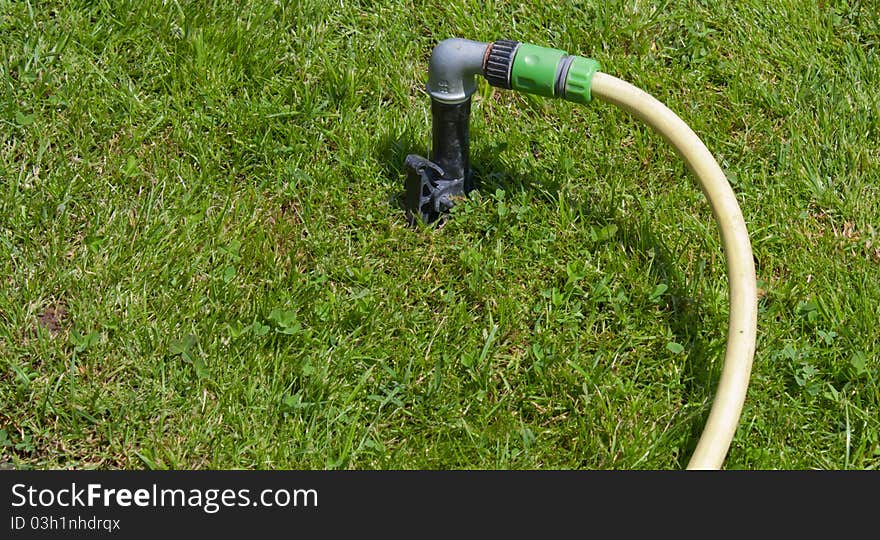 Garden hose water plastic system technology