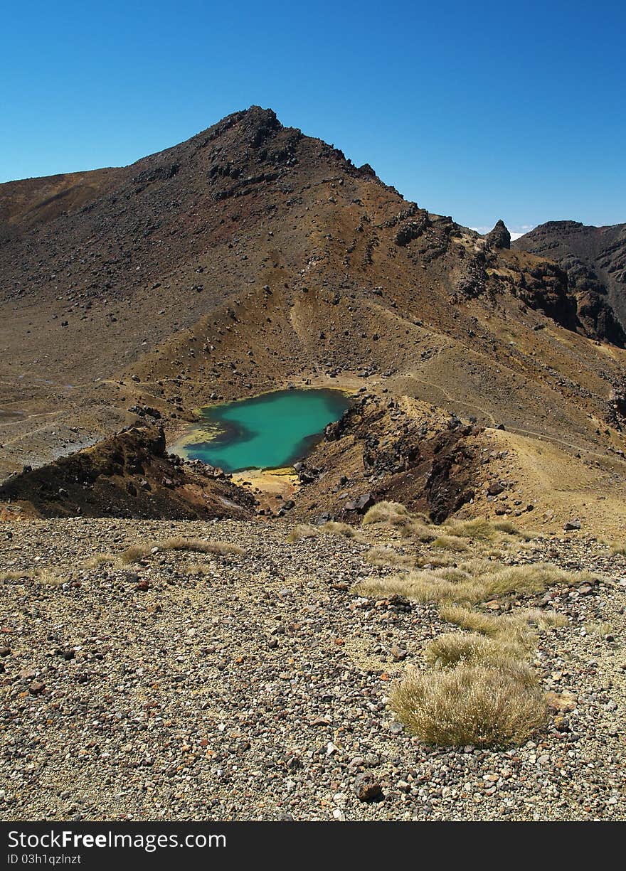 Emerald lakes