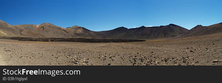 Tongariro crossing track