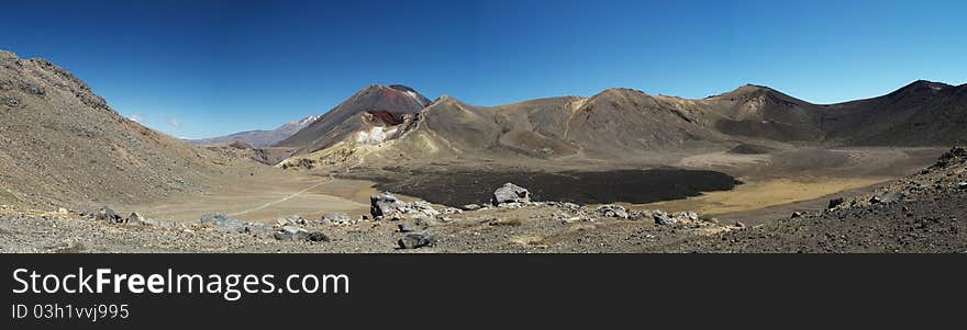 Tongariro crossing track