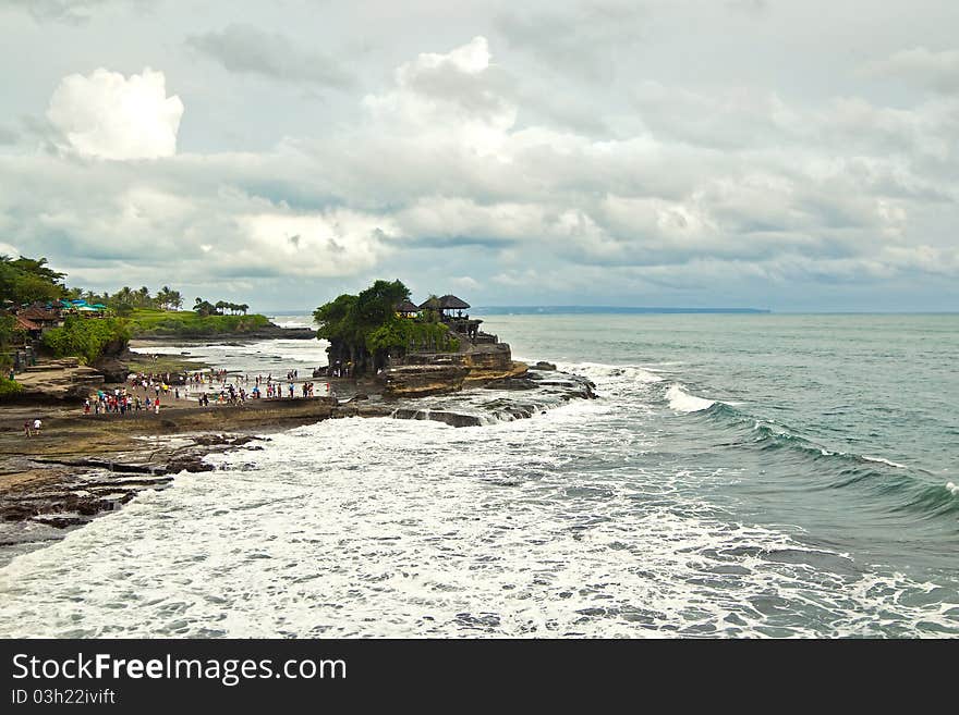 Water Temple Tanah Lot. Bali, Indonesia. Water Temple Tanah Lot. Bali, Indonesia