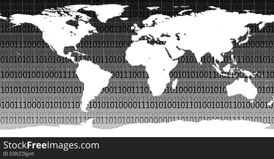 Binary code map