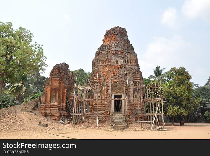 New Seven Wonder Angkor Wat -Lolei Temple of Rolous Group, Cambodia