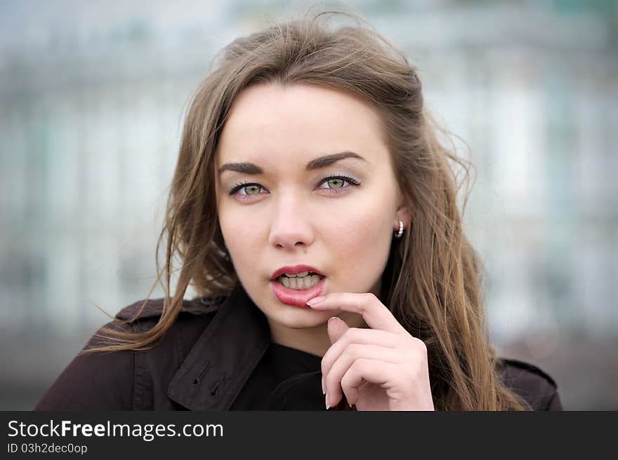 Portrait of russian woman