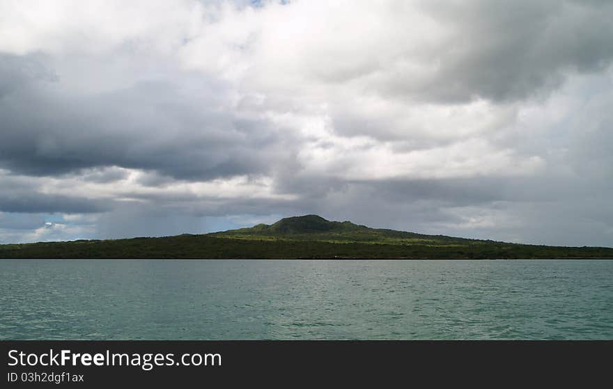 Volcanic island