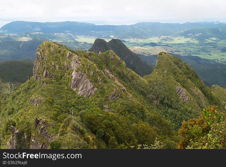 The Pinnacles, Coromandel peninsula, New Zealand