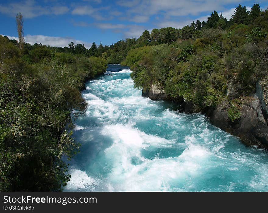 Huka falls, Taupo, New Zealand