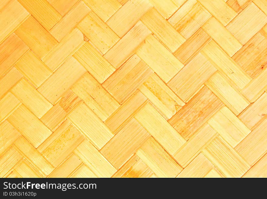 Texture of bamboo weave,used for background