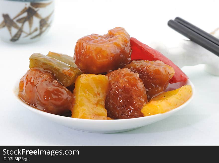 Cantonese Sweet and Sour Pork