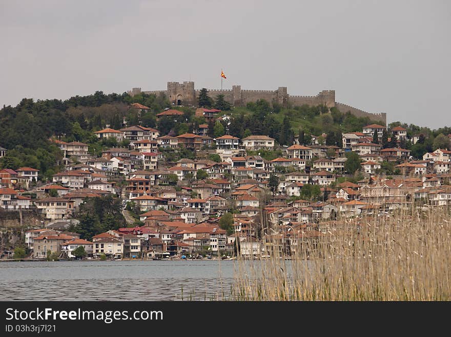 Old city Ohrid, Ohrid lake, Macedonia