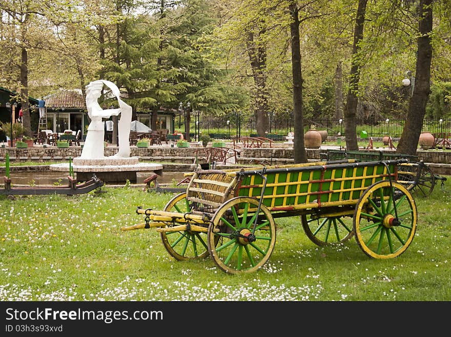 Springs of Biljana, Ohrid lake, Macedonia. Springs of Biljana, Ohrid lake, Macedonia