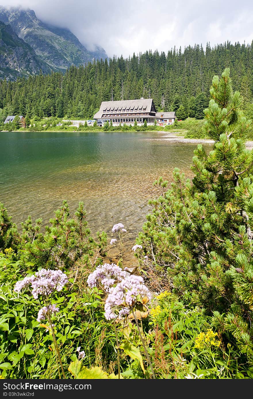 Popradske Tarn, Vysoke Tatry (High Tatras), Slovakia. Popradske Tarn, Vysoke Tatry (High Tatras), Slovakia