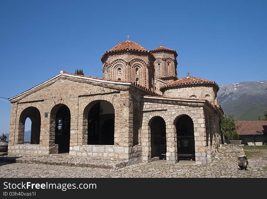 Holly Naum, Orthodox Macedonian monastery, Ohrid, Macedonia