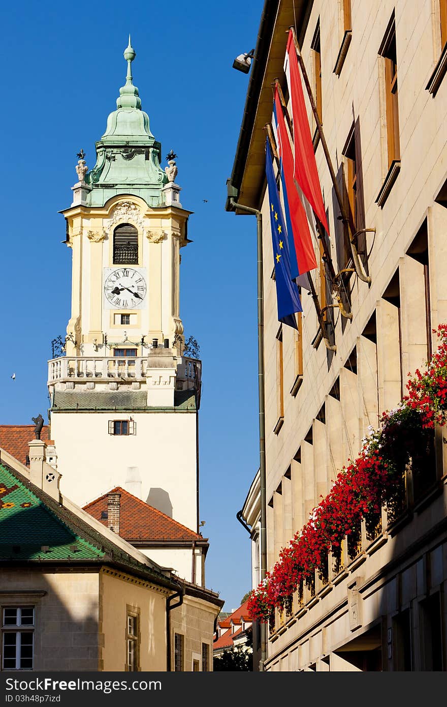 Old Town hall in Bratislava, Slovakia