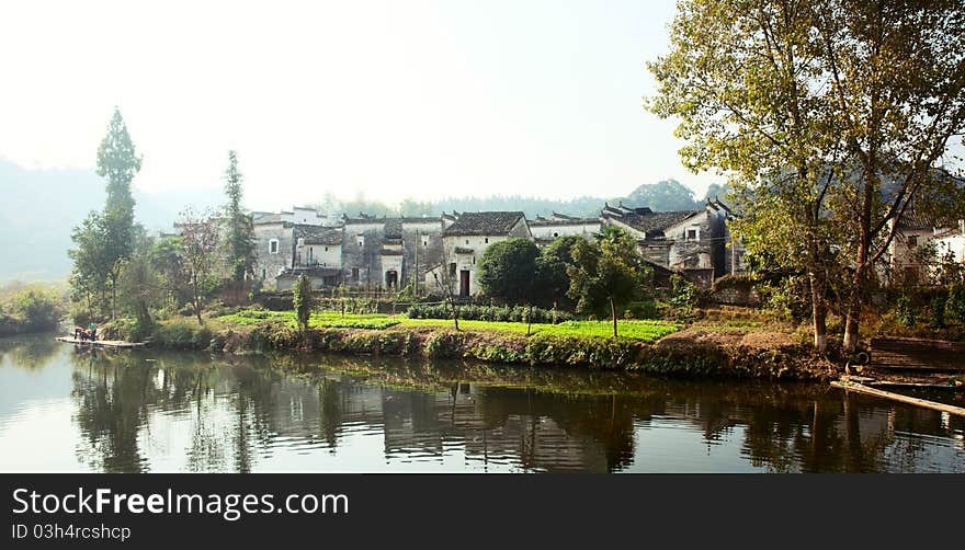 China Country Town in Wu Yuan