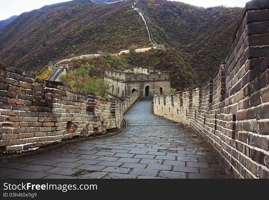 Front shoot of the Great Wall