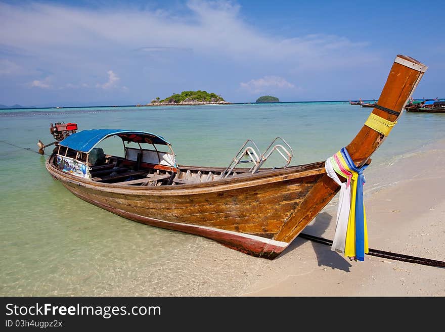 Boat on the sea