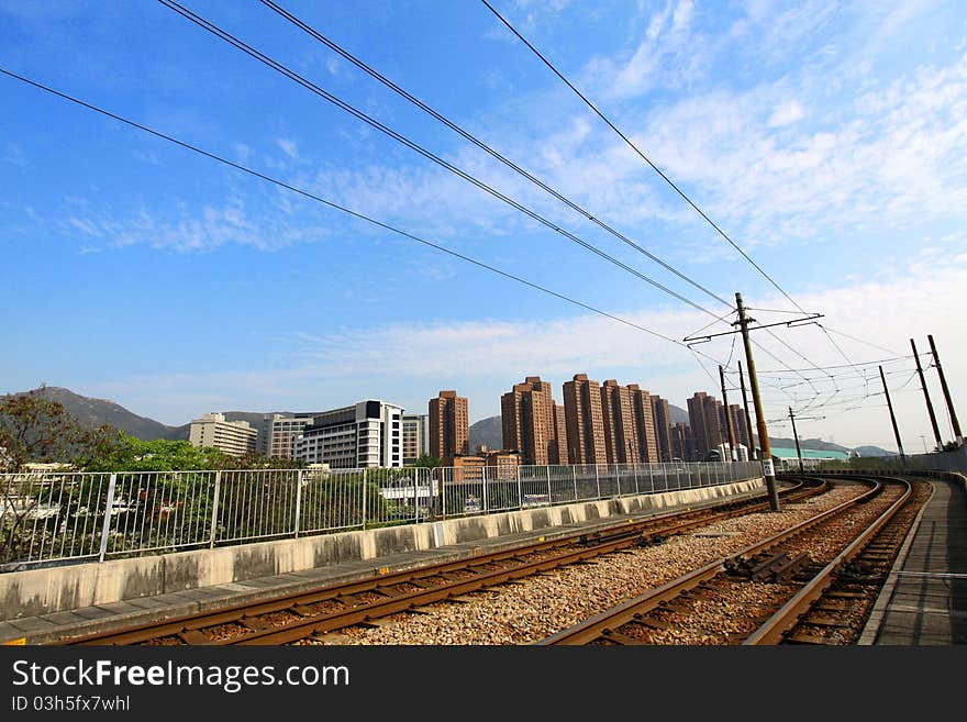 Railway in Hong Kong