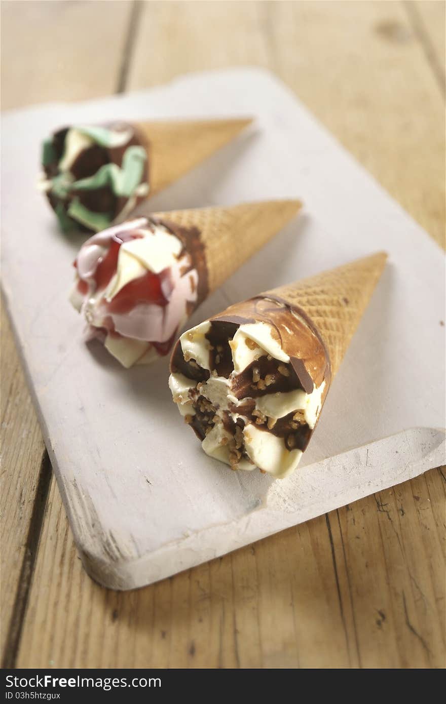 Ice cream cones