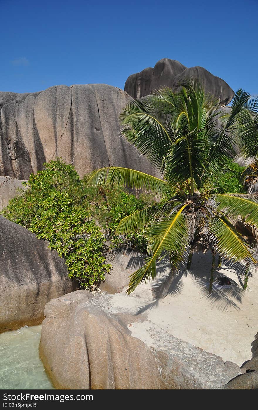 Anse Source d` Argent, La Digue, seychelles