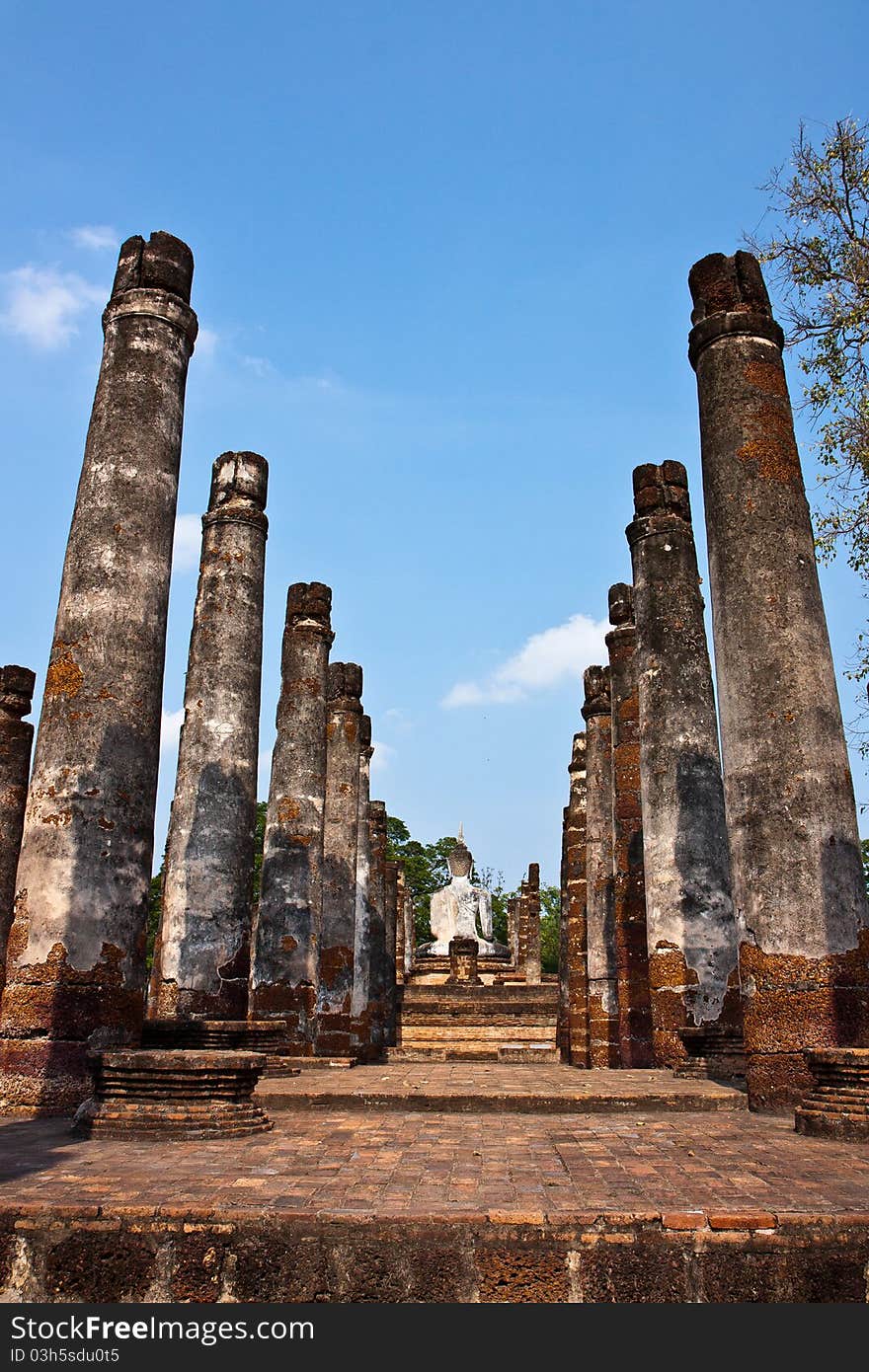 Srisutchanalai, Sukhothai historical park in northern of Thailand