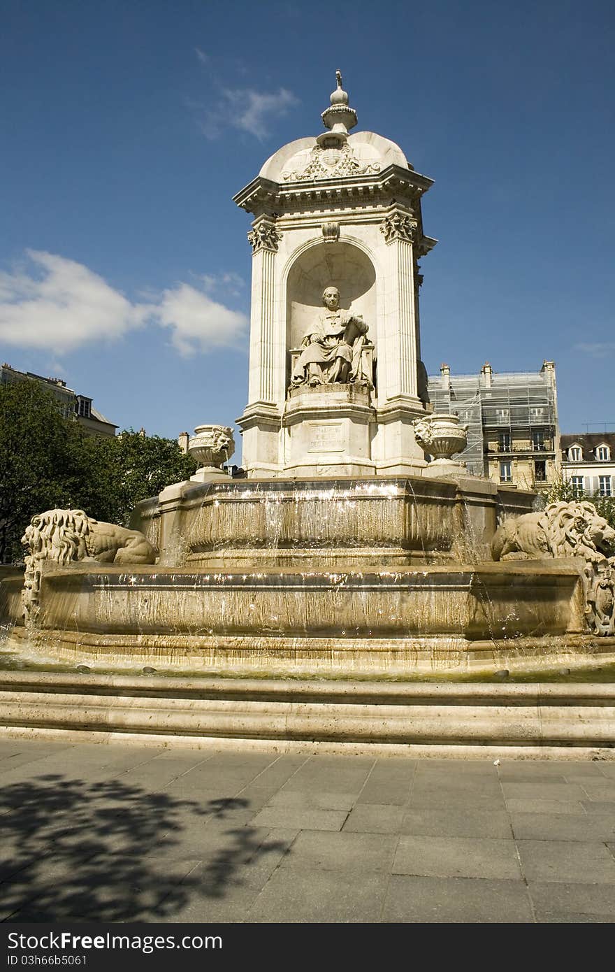 Saint Sulpice fountain