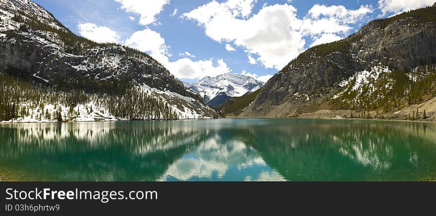 Majestic Scene In The Canadian Rockies