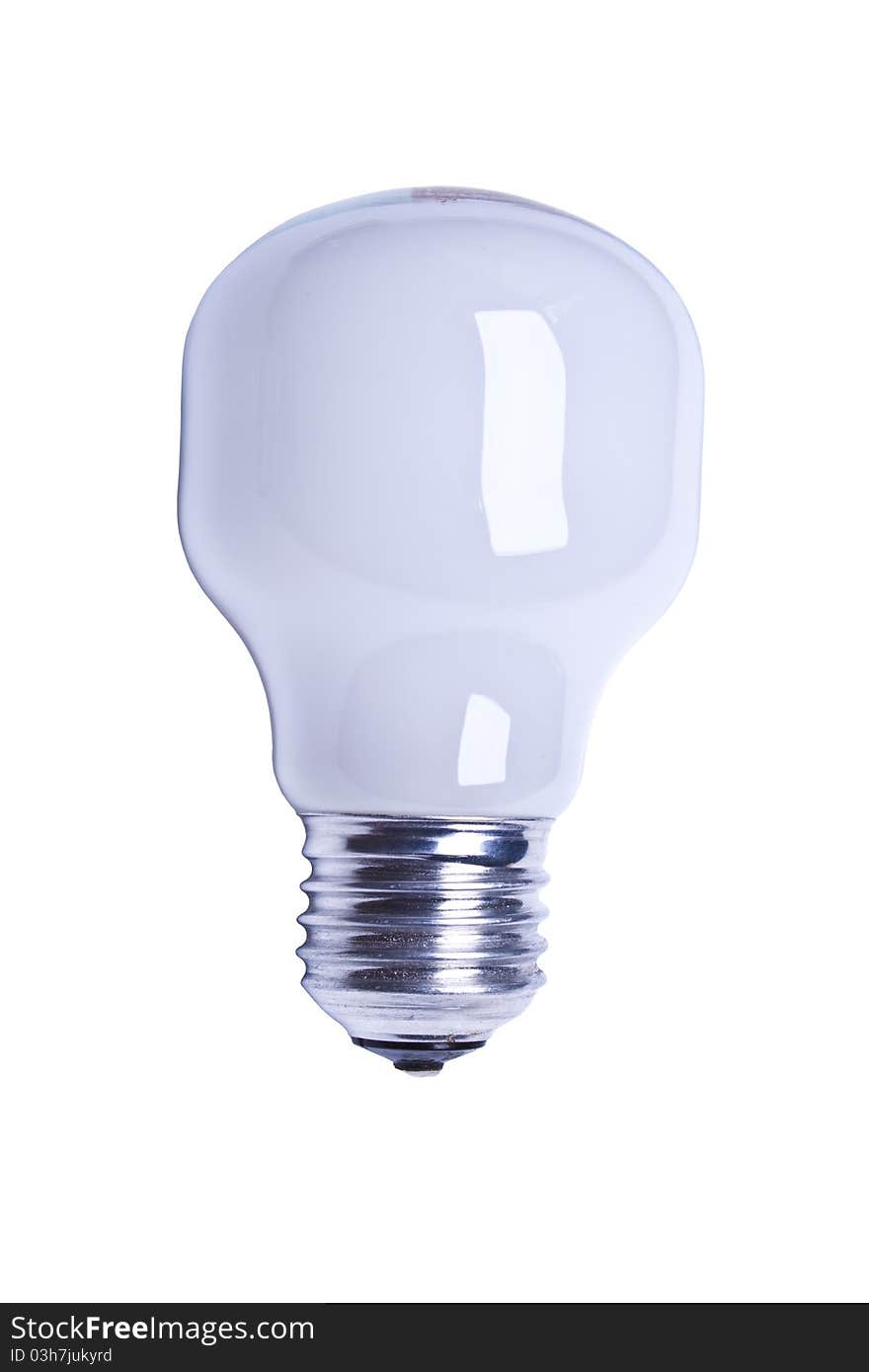 White Light Bulb. Light Bulb