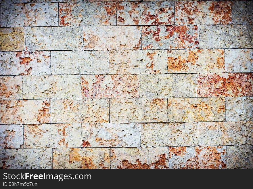 Stone wall for background, outdoor