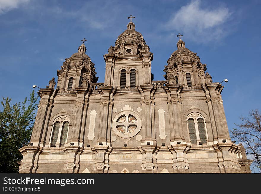 St. Joseph's Church (East Cathedral) in Beijing, China. This is one of the four principal Christian churches in the Chinese capital. St. Joseph's Church (East Cathedral) in Beijing, China. This is one of the four principal Christian churches in the Chinese capital.