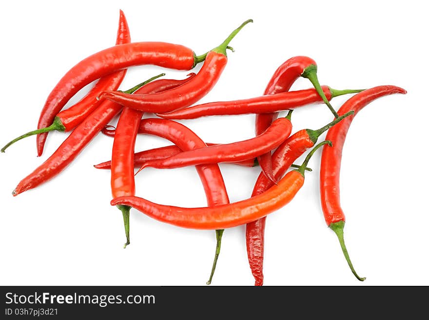 Red chilies peppers