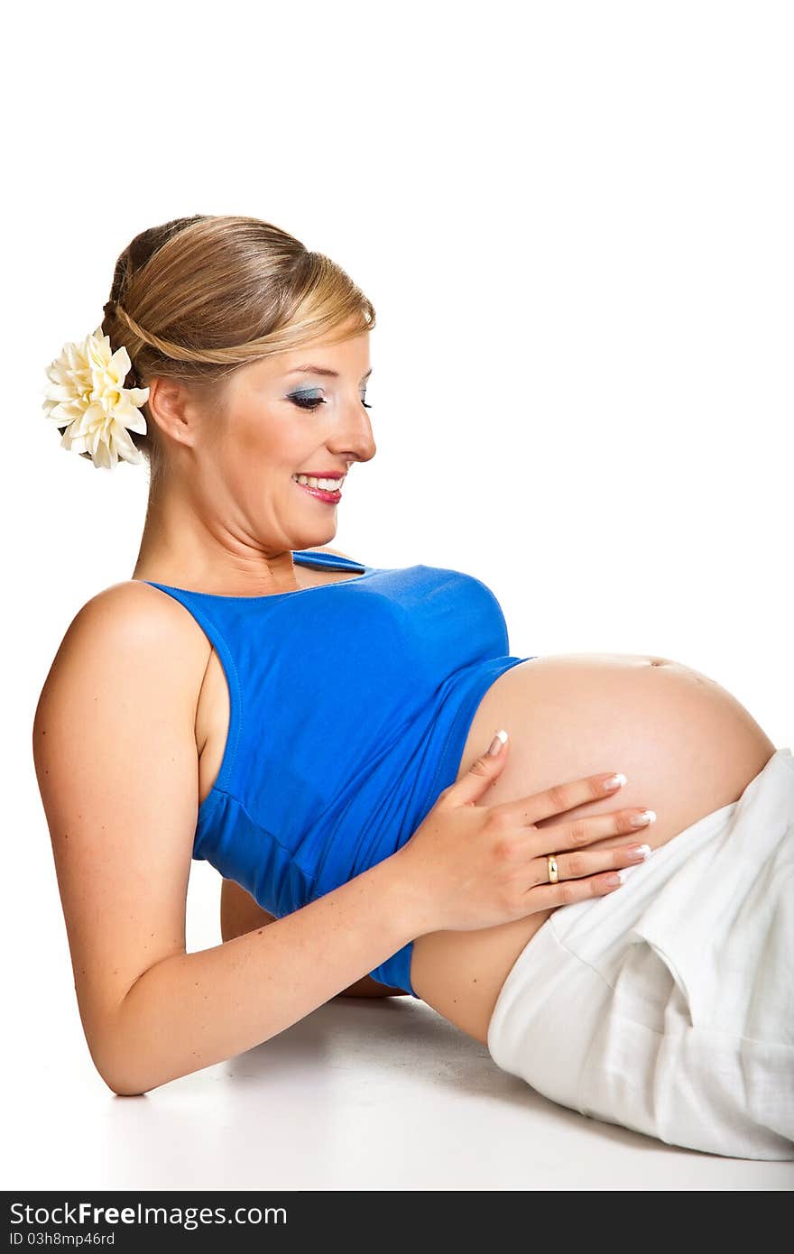 Pregnant woman