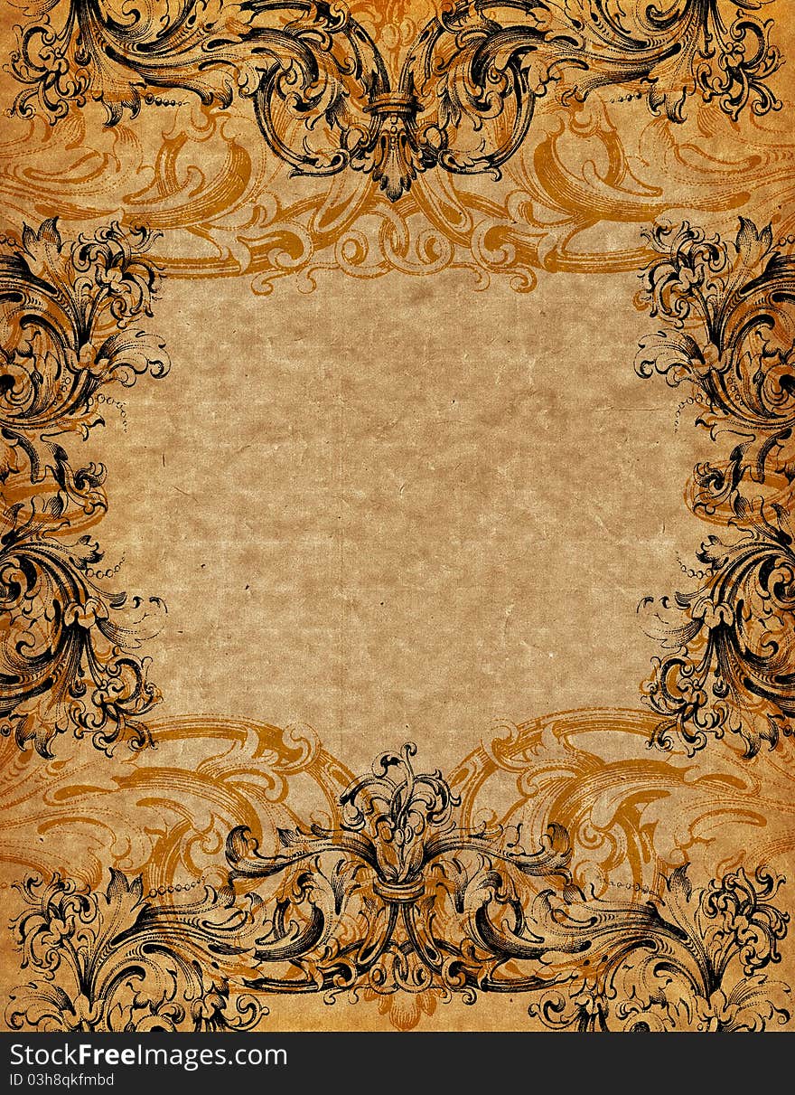 Vintage Floral Background