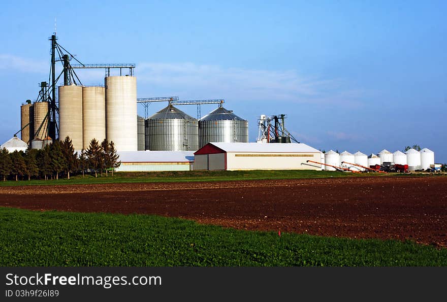 Traditional Farm with Silo