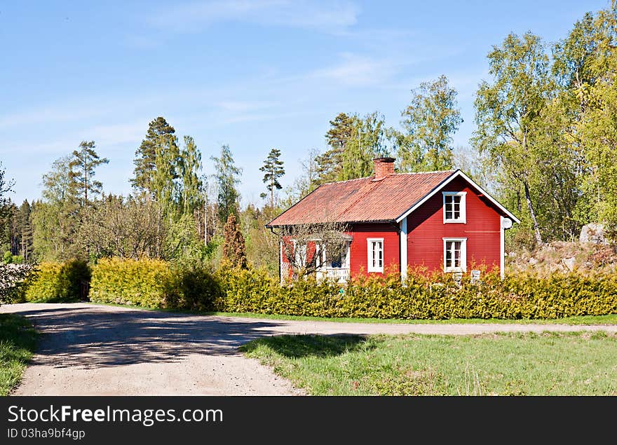 Rural life in Sweden.