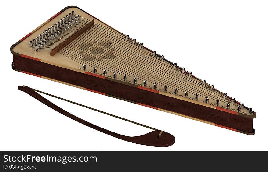 Bowed psaltery