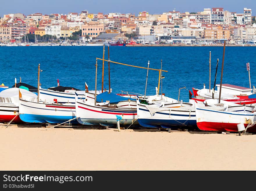 Nice, quiet seaside village of Spanish. Nice, quiet seaside village of Spanish