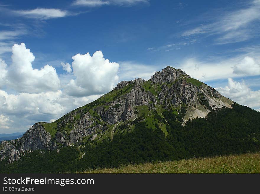 Slovakia famous mountains - Mala Fatra. Slovakia famous mountains - Mala Fatra