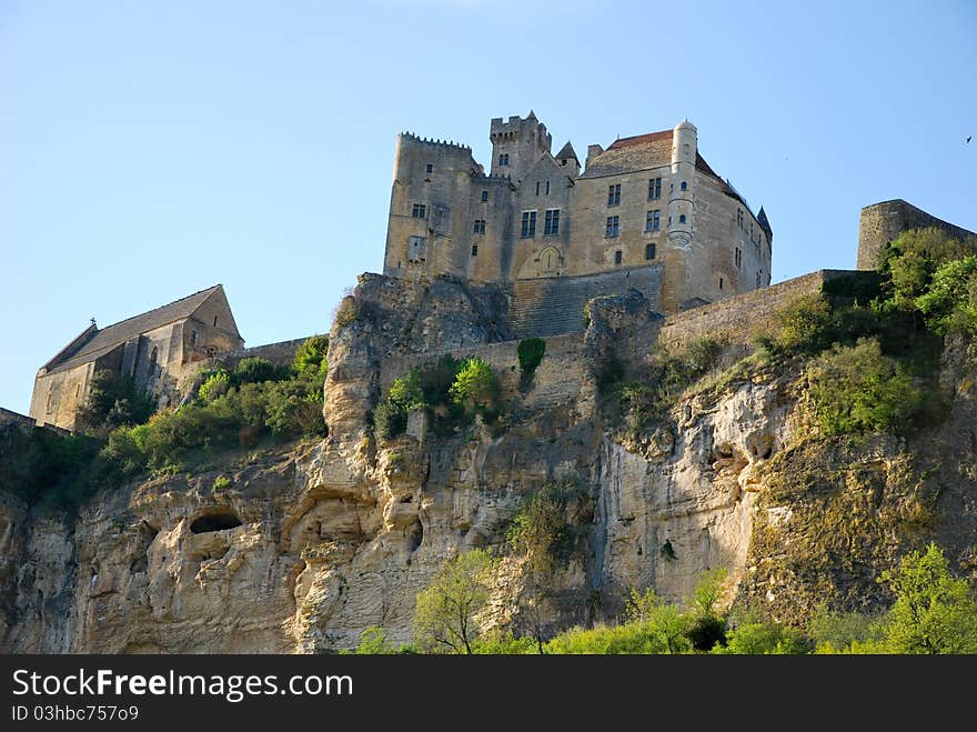 The castle of Beynac